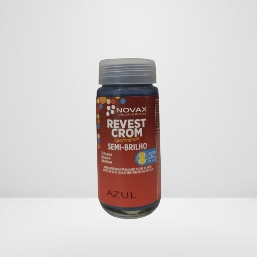 Tinta para couro e sintéticos - Novax Revestcrom - 90ml