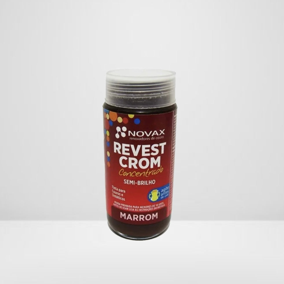 Tinta para couro e sintéticos - Novax Revestcrom - 90ml