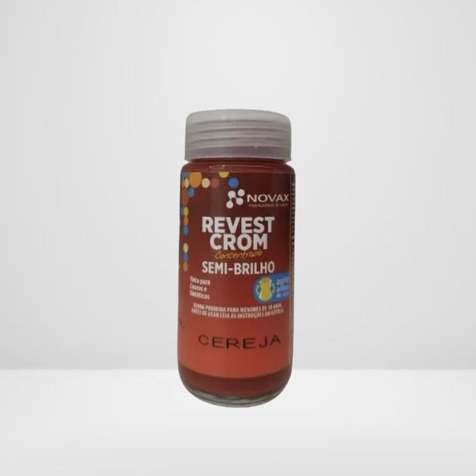 Tinta para couro e sintéticos - Novax Revestcrom - 90ml