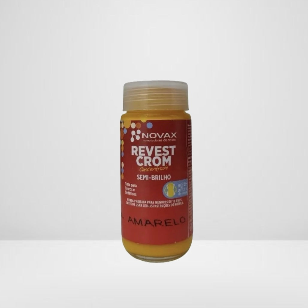 Tinta para couro e sintéticos - Novax Revestcrom - 90ml