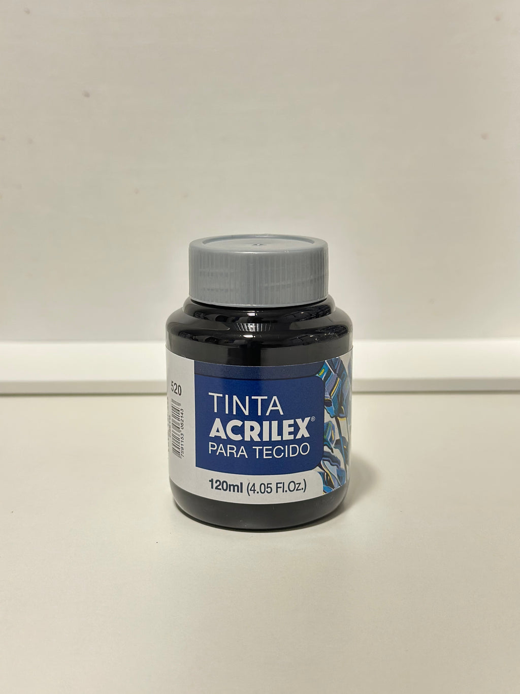 Tinta para tecido fosca - Acrilex - 120ml