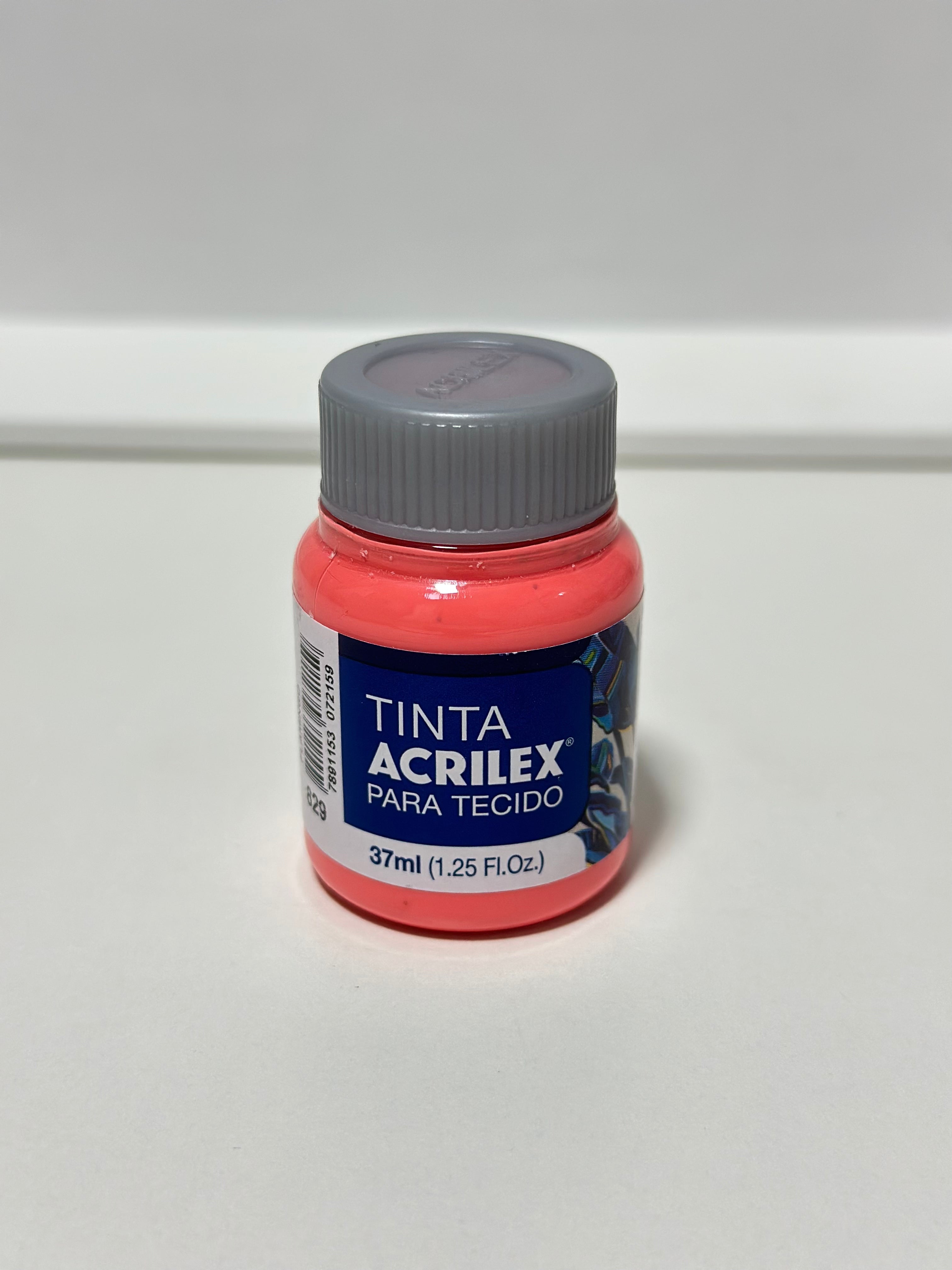 Tinta para tecido fosca - Acrilex - 37ml
