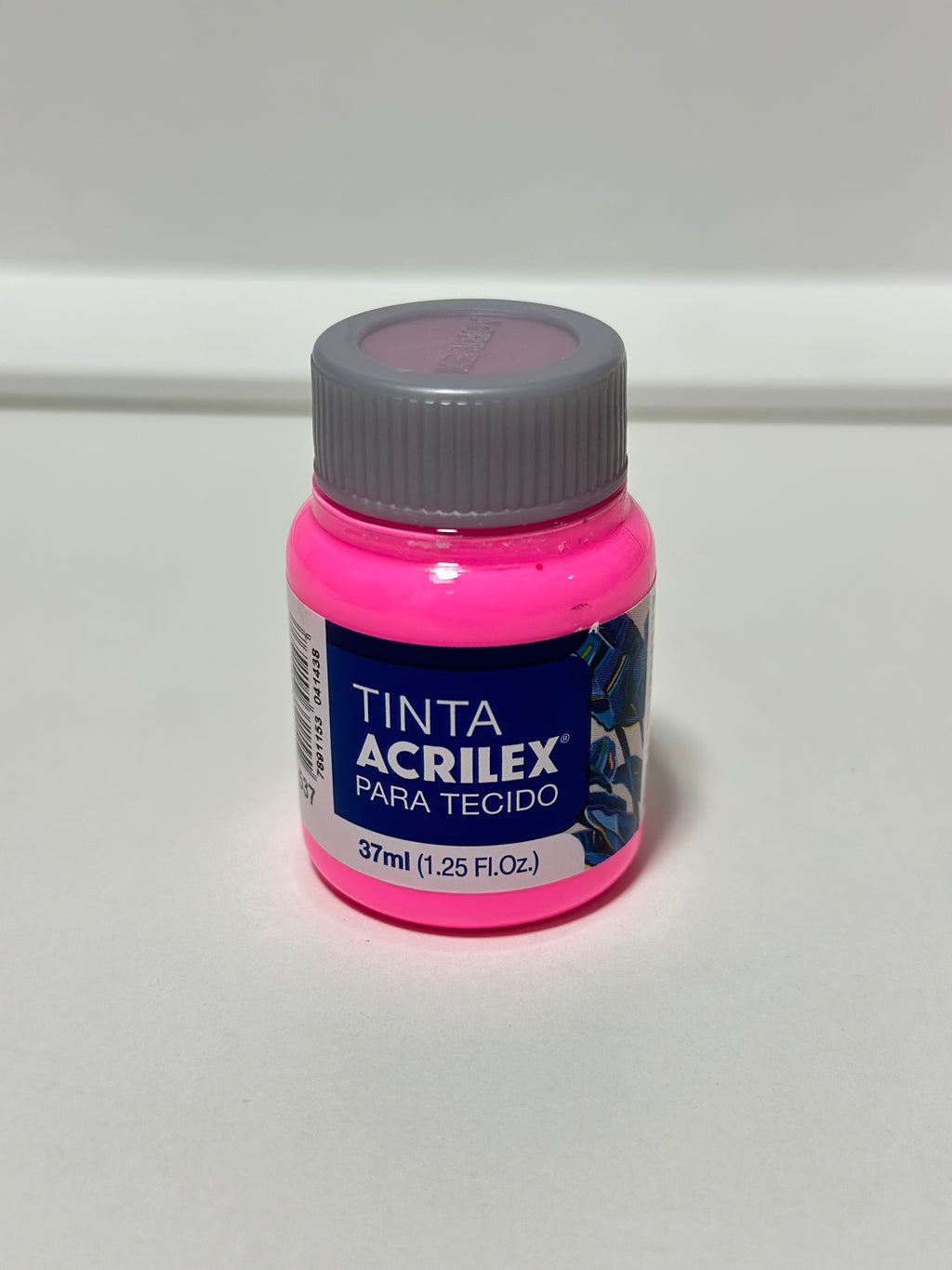 Tinta para tecido fosca - Acrilex - 37ml