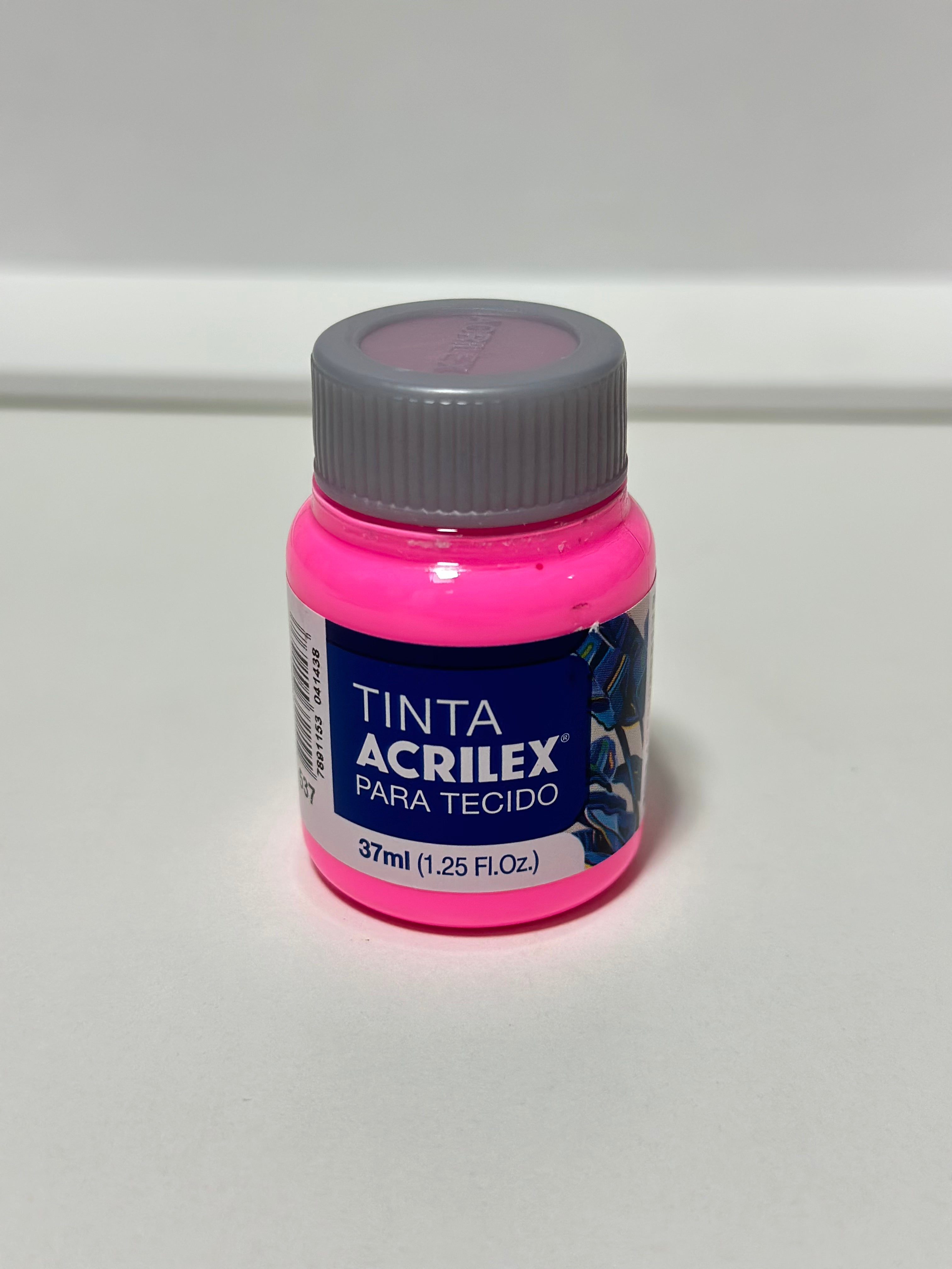 Tinta para tecido fosca - Acrilex - 37ml