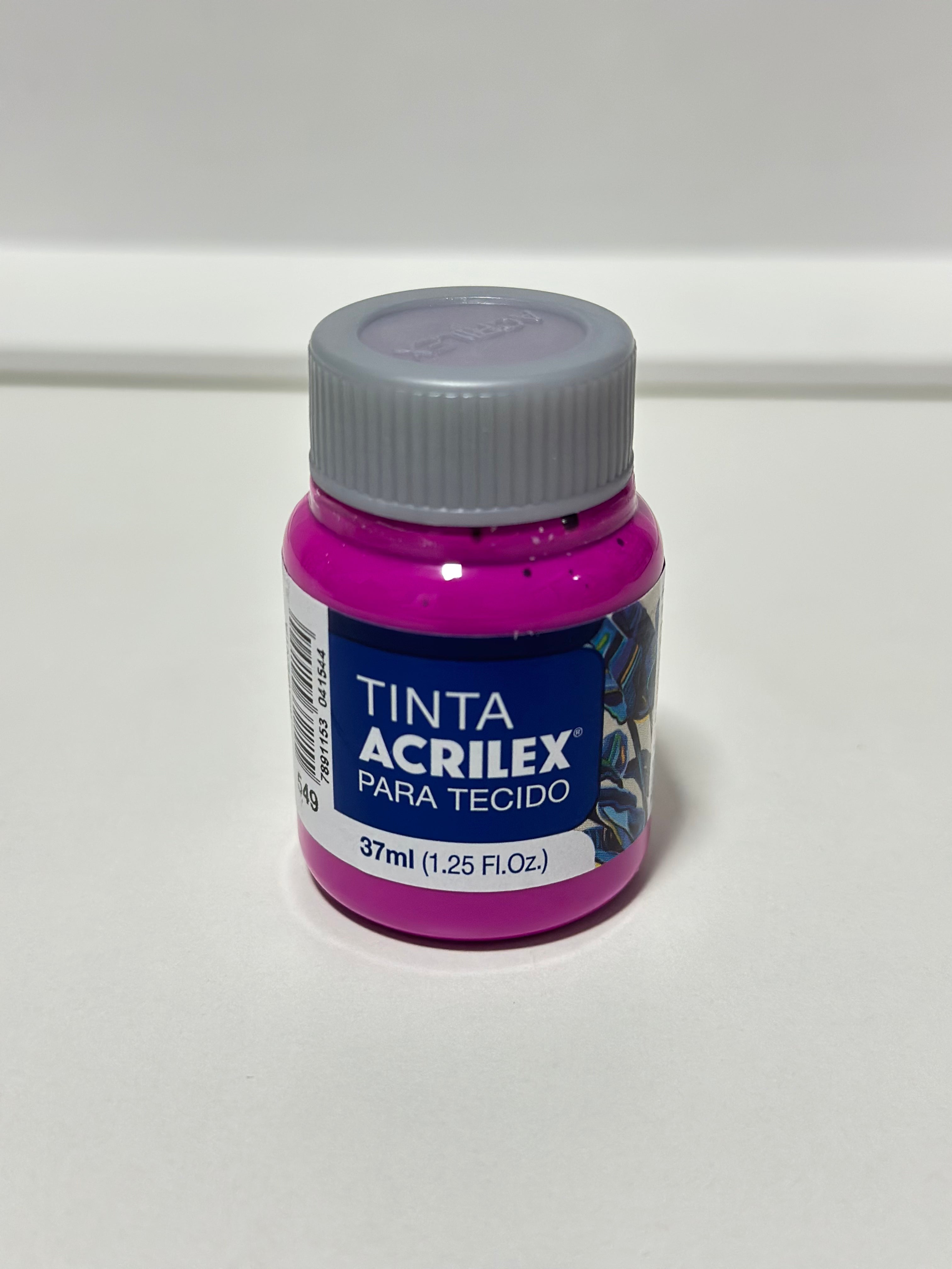 Tinta para tecido fosca - Acrilex - 37ml