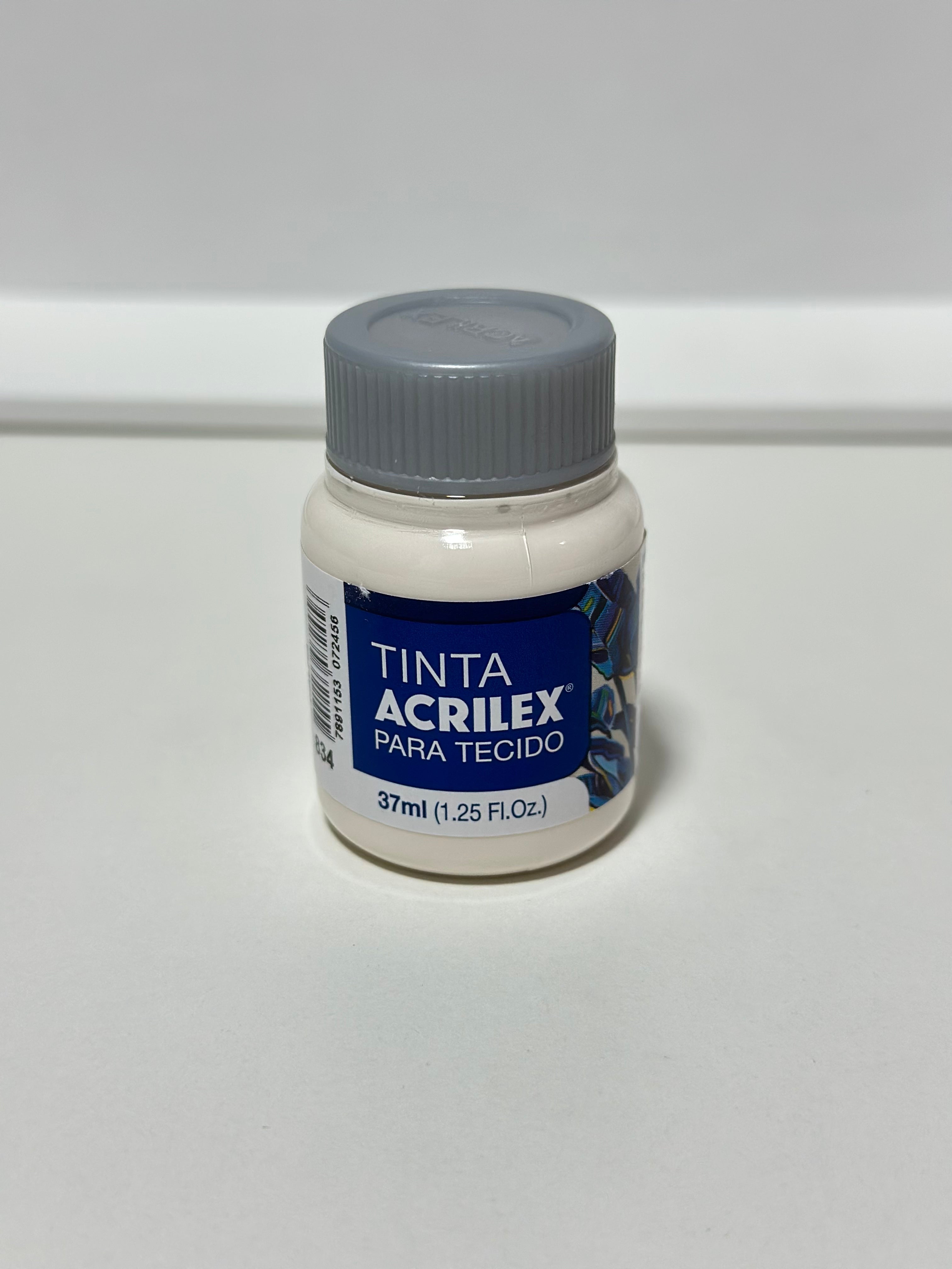 Tinta para tecido fosca - Acrilex - 37ml