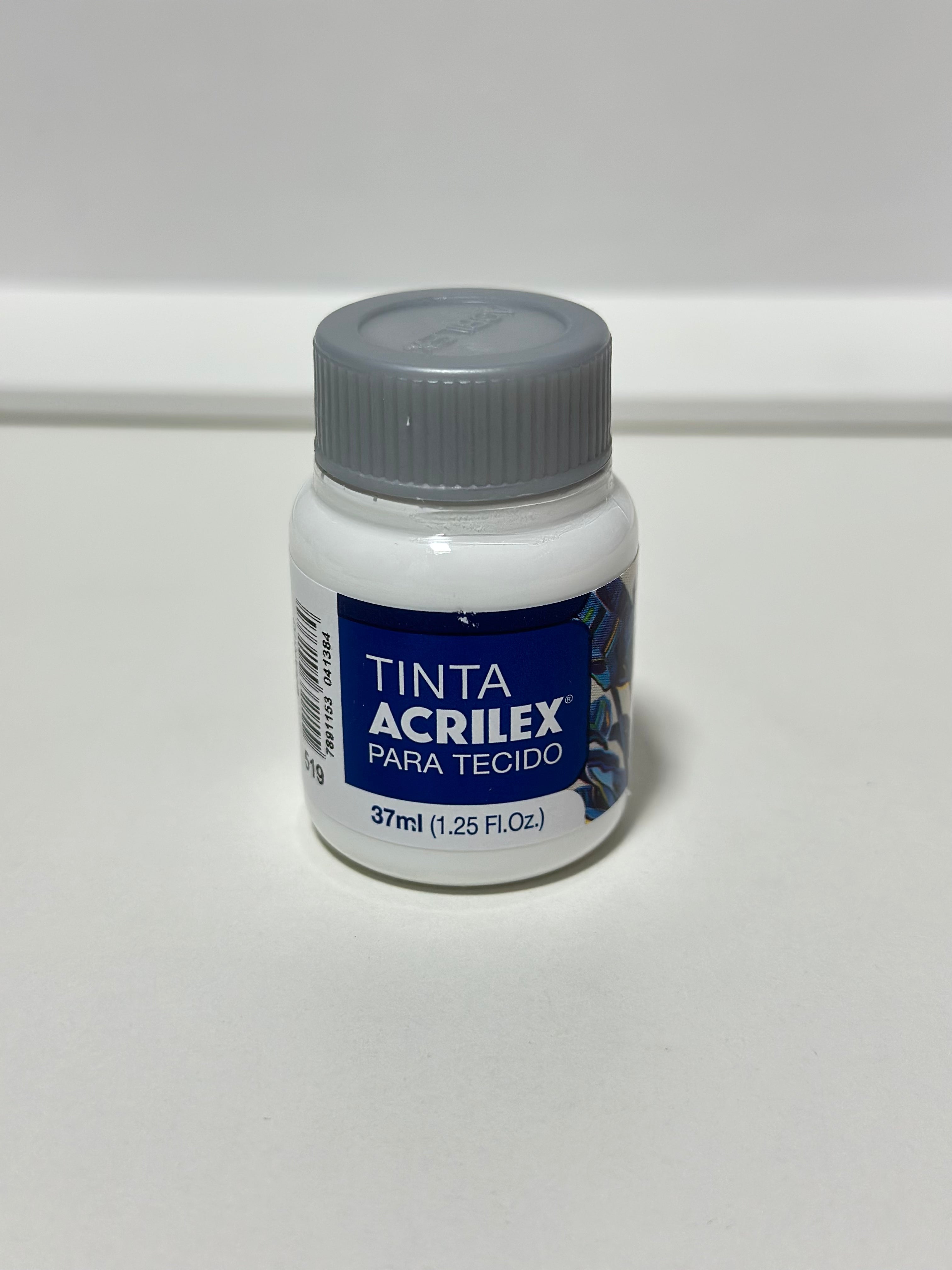 Tinta para tecido fosca - Acrilex - 37ml