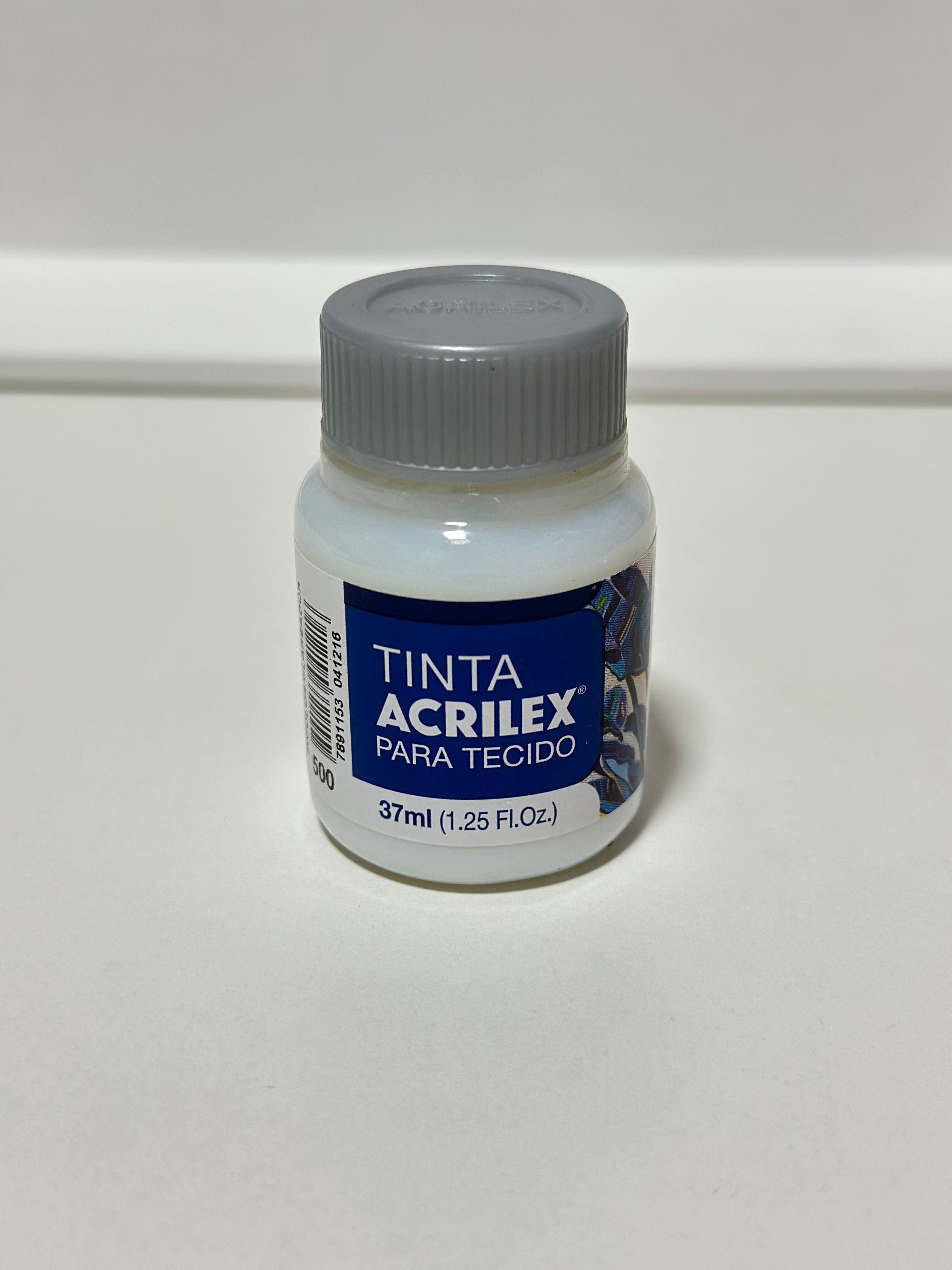 Tinta para tecido fosca - Acrilex - 37ml